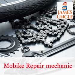 Mobike Repair mechanic Mr. Mittan Das in Sonarpur